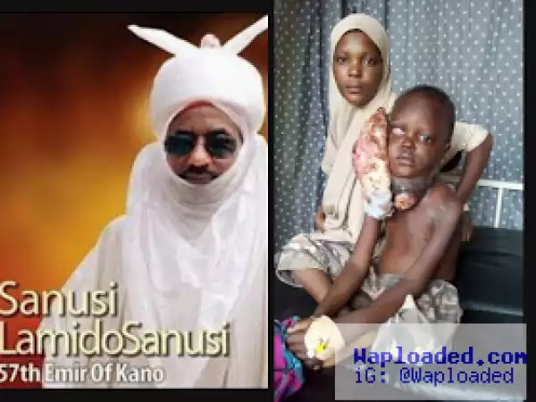 Man appeals to Kaduna State Governor to help a 6-year-old boy suffering from cancer
